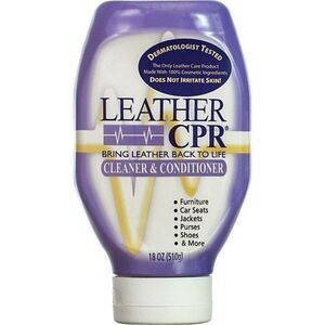 Leather CPR Premium Leather Cleaner & Conditioner for Furniture Handbags Purses